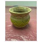 Ceramic Planter Marked Mexico