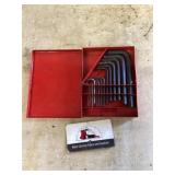 Allen Hex wrench set