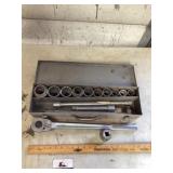 Craftsman three-quarter inch drive sockets with