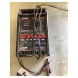 Exide 12 V 10/2 amp battery charger turns on