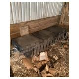 Truck toolbox approximately 20 x 70 by 15 tall