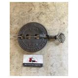 Cast iron 8 inch damper