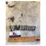 Snap on crowfoot wrenches