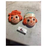 Raggedy Ann and Andy decor