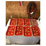 Metal serving trays