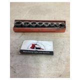 Matco impact socket set 5/16 to 3/4