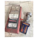 Bear check, automatic, shim thickness, gauge