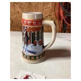 Budweiser holiday Stein