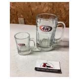 A&W mugs