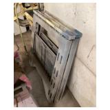 Plastic sawhorses