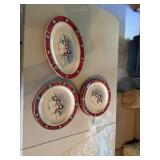 Christmas plates