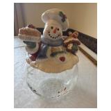Christmas cookie jar
