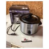 Metallics one and a half quart slow cooker