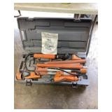 Central hydraulic portable puller 10 ton