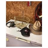 Wire  egg basket and miscellaneous?