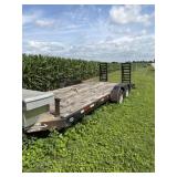 Hopper trailer approximately 20 foot has title