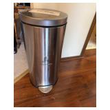 Stainless steel trashcan