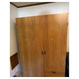 Wardrobe 47in by 20in 71 1/2 tall bring help