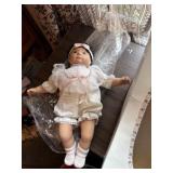 Porcelain doll appears to be new