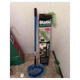 Static duster and fan brush