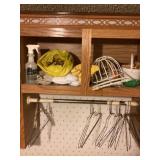 Clothes pins, hat, washing piece, and