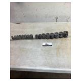 Snap on standard impact wrenches 3/8 two 1 and