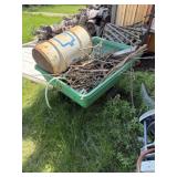 John Deere plastic wagon