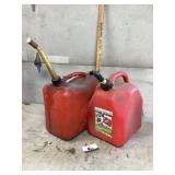Plastic gas tanks
