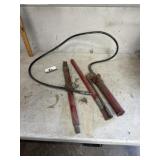 Hydraulic auto body repair kit