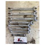 Snap on standard flare nut wrenches from one