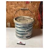 Bait bucket, fall city Aluma light
