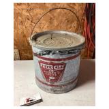 Galvanized bait bucket Falls city anglerï¿½s choice