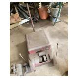 Vintage heavy duty, hunter wheel balancer bring