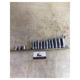 Craftsman 3/8 drive metric deep well sockets 9 t