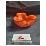 Murano barbini glass bowl