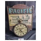Southwest pacific railway clock