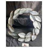 Metal wreath