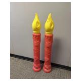 Candle stick blow molds