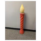 Vintage candle stick blow mold
