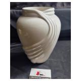 Royal Haeger off white vase