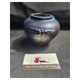 Dragonfly vase