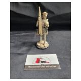 Pewter Christopher Columbus figure
