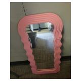 Kids pink mirror