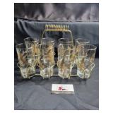 Libby golden tumblers & caddy