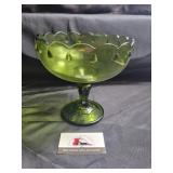 Indiana glass compote bowl
