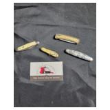 Vintage small pocket knives