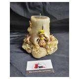 Sculpted wax candle art
