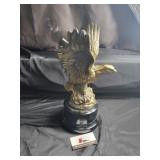 Golden eagle statue