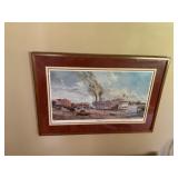 Framed  Michael Blaser  print " Remembrance 2"