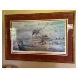 Framed Michael Blaser print "Remembrance 3"